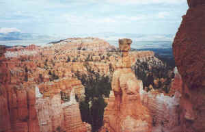 Vreemde vormen in Bryce Canyon