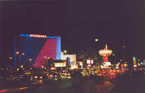 The Strip bij nacht