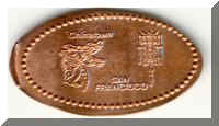 Platte penny San Francisco Chinatown